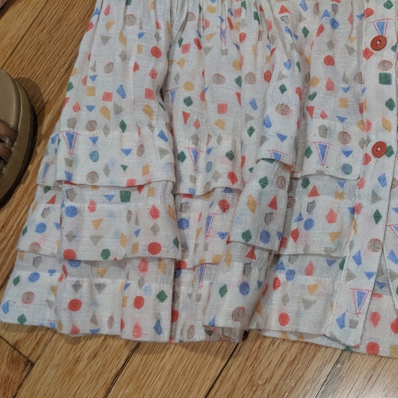 {Anthro} Maeve "Paccia" Confetti Ruffle Blouse - Picture 7 of 7